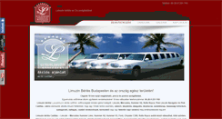 Desktop Screenshot of luxlimo.hu